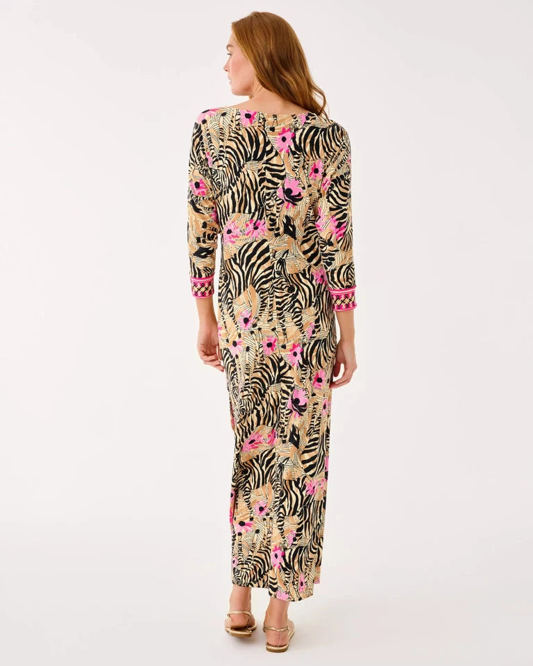 Lilly Pulitzer Demy Dolman Sleeve Maxi Dress Full Color And Size . Nwt