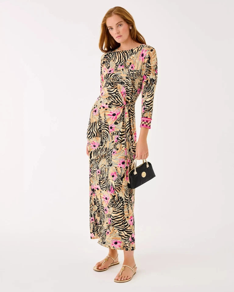 Lilly Pulitzer Demy Dolman Sleeve Maxi Dress Full Color And Size . Nwt